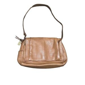 Vintage Rolfs Genuine Leather Brown Shoulder Bag Handbag